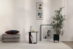 Ferm LIVING Bau Pot, Large, Black -Garden Furniture Store 04 9822