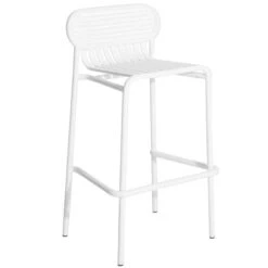 Petite Friture Week-end High Stool, White