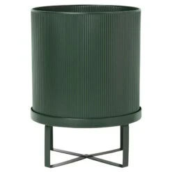 Ferm LIVING Bau Pot, Large, Dark Green