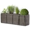 Bacsac Baclong 4 Fabric Planter, 145 L, Geotextile