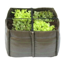 Bacsac Bacsquare 4 Fabric Planter, 140 L, Geotextile -Garden Furniture Store 111BacsacSS2018 iso TH