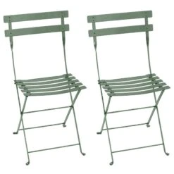 Fermob Bistro Metal Chair, 2 Pcs, Cactus