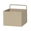 Ferm LIVING Wall Box, Square, Cashmere