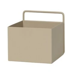 Ferm LIVING Wall Box, Square, Cashmere