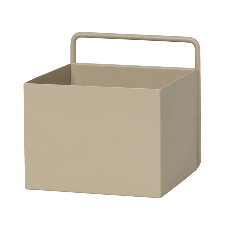 Ferm LIVING Wall Box, Square, Cashmere 1 Ferm LIVING Wall Box, Square, Cashmere