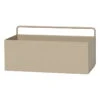 Ferm LIVING Wall Box, Rectangle, Cashmere