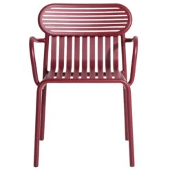 Petite Friture Week-end Bridge Chair, Burgundy