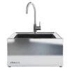 Röshults Module Sink X, Brushed Stainless Steel