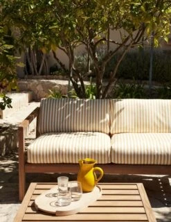 Skagerak Virkelyst Table 75 X 70 Cm, Teak -Garden Furniture Store 1505883 1600475 Virkelyst 2 seater2C Opening Tray M