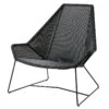 Cane-line Breeze Highback Chair, Black
