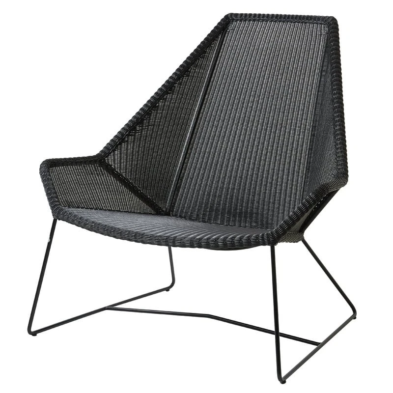 Cane-line Breeze Highback Chair, Black 1 Cane-line Breeze Highback Chair, Black