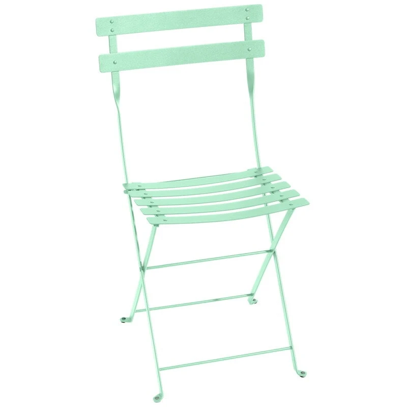 Fermob Bistro Metal Chair, Opaline Green 1 Fermob Bistro Metal Chair, Opaline Green