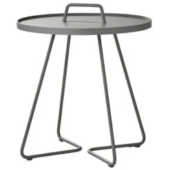 Cane-line On-the-move Table, Large, Light Grey