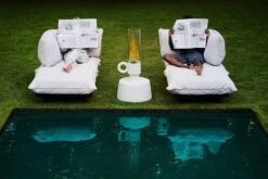 Fatboy Paletti Sofa, 2 Modules, Left, Mist -Garden Furniture Store 20 FATBOY Flamstastique Moodpicture AH WITH MODEL 043 C01 v2