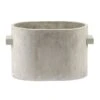 Serax Concrete Plant Pot Oval, 34 X 23 Cm, Grey
