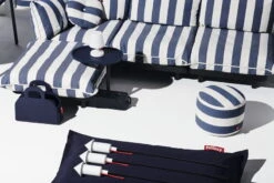 Fatboy Paletti Set Sofa, 3 Modules, Right, Stripe Ocean Blue -Garden Furniture Store 21 FATBOY Blue 01 Masterpiece