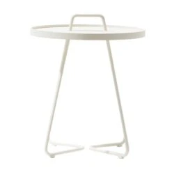 Cane-line On-the-move Table, Small, White