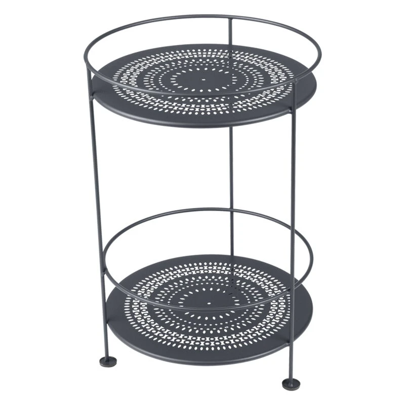 Fermob Guinguette Table, Anthracite 2 Fermob Guinguette Table, Anthracite - Image 2