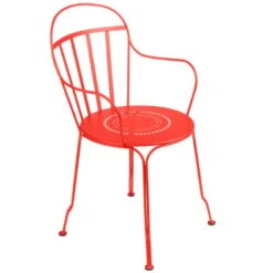 Fermob Louvre Armchair, Capucine