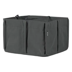 Bacsac Bacsquare 4 Fabric Planter, 140 L, Black Grey