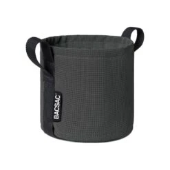 Bacsac Fabric Pot, 3 L, Black Grey