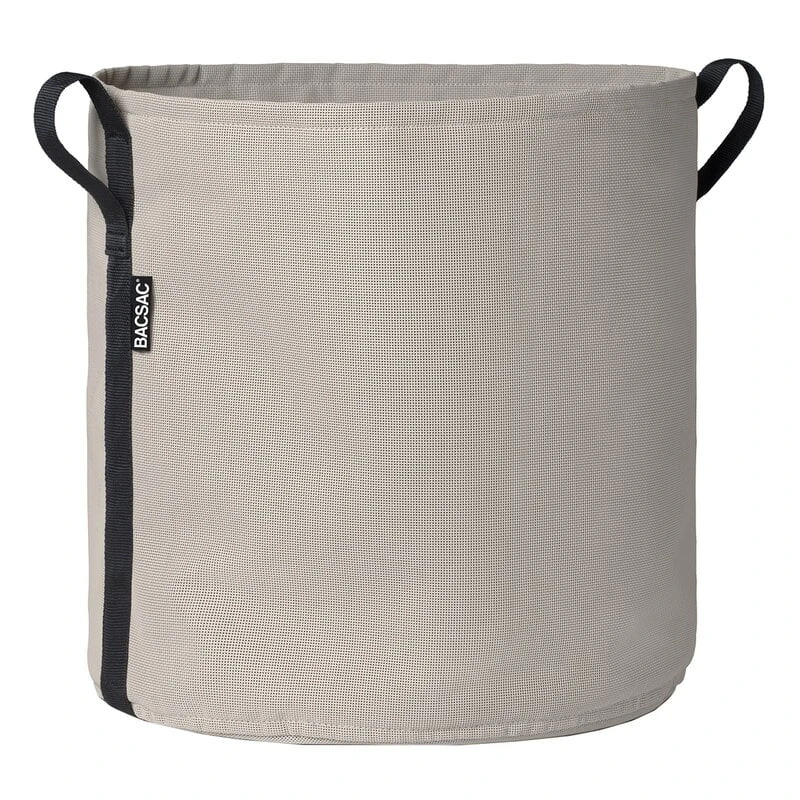 Bacsac Fabric Pot, 50 L, Ecru 1 Bacsac Fabric Pot, 50 L, Ecru