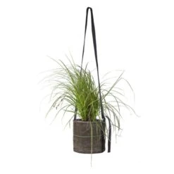 Bacsac Hanging Fabric Pot, 3 L, Geotextile -Garden Furniture Store 304136 3 HANGING ROUND POT 3L GEOTEXTILE FABRIC BACSAC