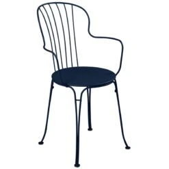 Fermob Opéra+ Armchair, Deep Blue