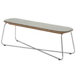 Skagerak Lilium Bench Cushion, Ash Grey