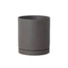 Ferm LIVING Sekki Pot, M, Charcoal