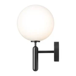 Nuura Miira Outdoor Wall Lamp, Black - Opal -Garden Furniture Store 404Nuura AK