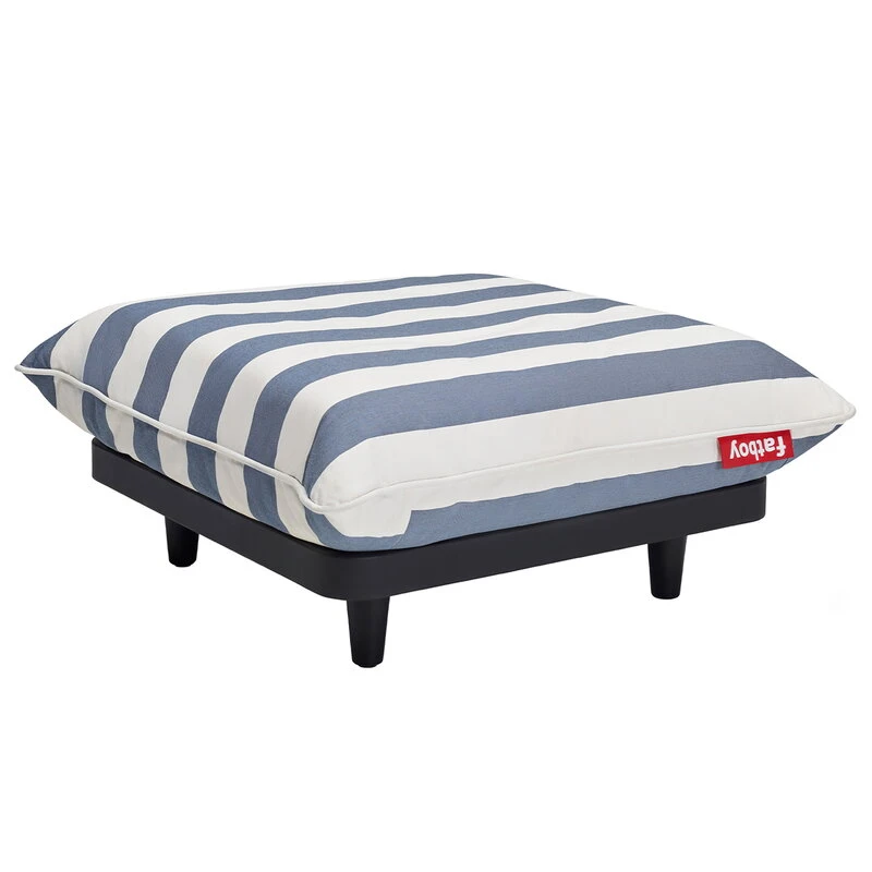 Fatboy Paletti Hocker, Stripe Ocean Blue 1 Fatboy Paletti Hocker, Stripe Ocean Blue
