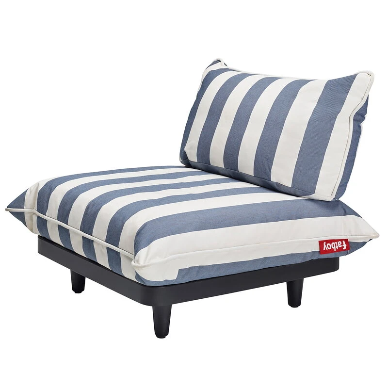 Fatboy Paletti Seat, Stripe Ocean Blue 1 Fatboy Paletti Seat, Stripe Ocean Blue