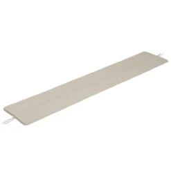 Muuto Linear Steel Bench Seat Pad, 170 Cm, Patch - Grey