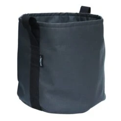 Bacsac Fabric Pot, Dark Grey