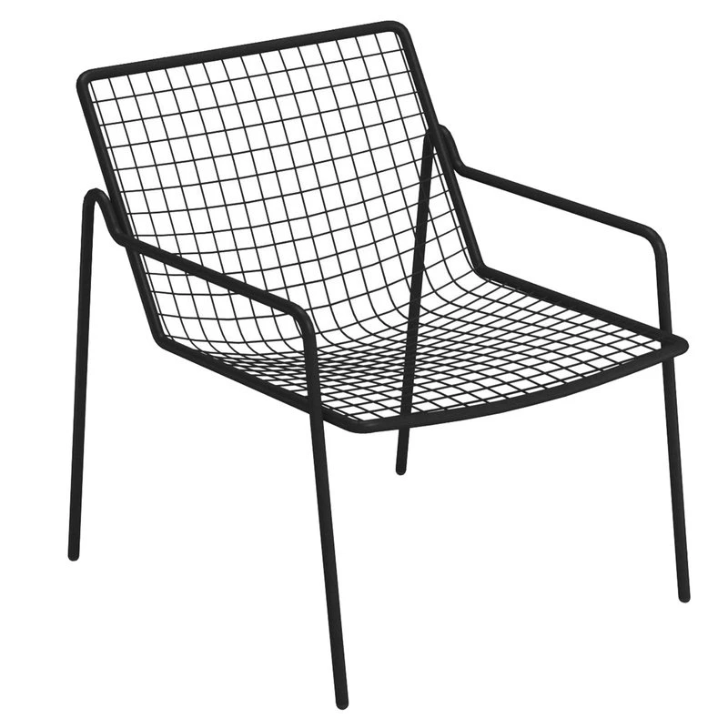 Emu Rio Lounge Chair, Black 1 Emu Rio Lounge Chair, Black