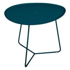 Fermob Cocotte Low Table, Acapulco Blue