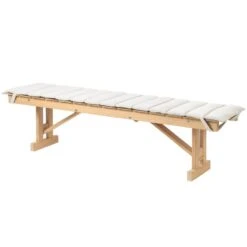 Carl Hansen & Søn BM1871 Bench Cushion, Off-white -Garden Furniture Store 4CHS BM1871 bench cushion ma