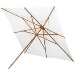 Skagerak Messina Parasol 300 X 300 Cm, White