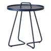 Cane-line On-the-move Table, Small, Dark Blue