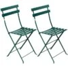 Fermob Bistro Metal Chair, 2 Pcs, Cedar Green