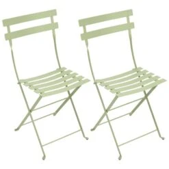 Fermob Bistro Metal Chair, 2 Pcs, Willow Green