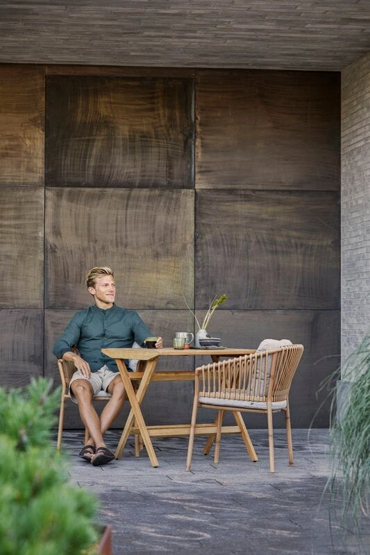 Cane-line Ocean Chair Cushion Set, Light Brown 5 Cane-line Ocean Chair Cushion Set, Light Brown - Image 5