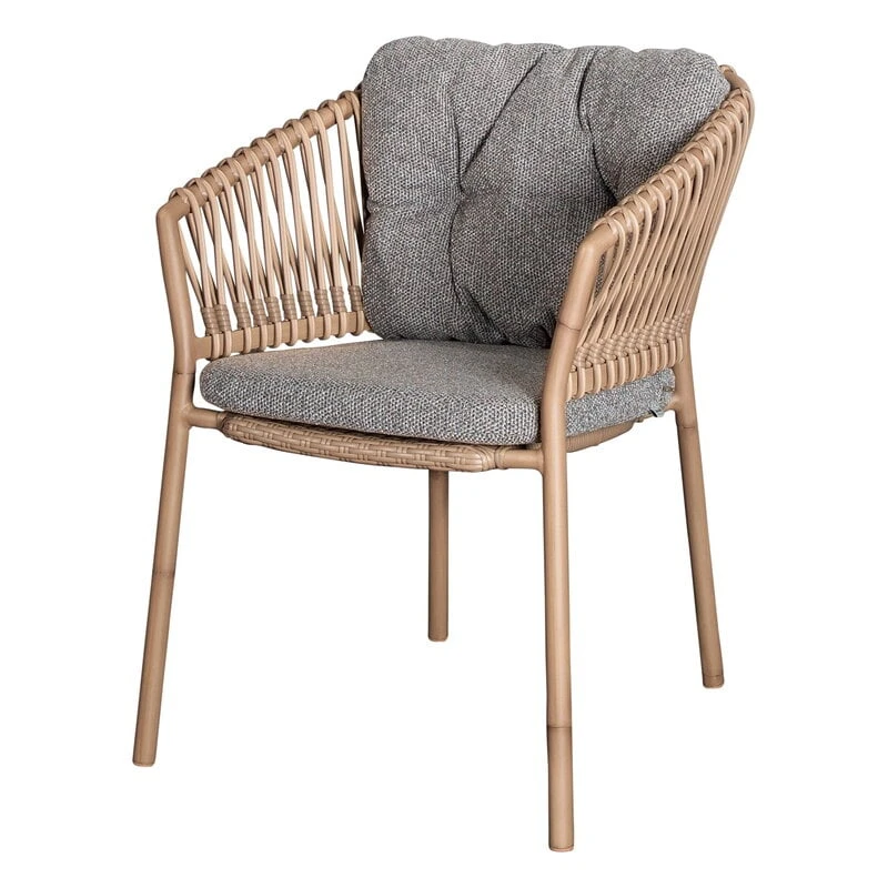 Cane-line Ocean Chair Cushion Set, Dark Grey 2 Cane-line Ocean Chair Cushion Set, Dark Grey - Image 2