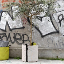 Bacsac Fabric Pot, Dark Grey -Garden Furniture Store 54Bacsac iso