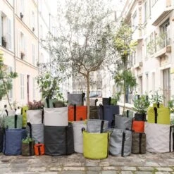 Bacsac Fabric Pot, Dark Grey -Garden Furniture Store 55Bacsac iso 1