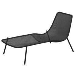 Emu Round Sunbed, Black