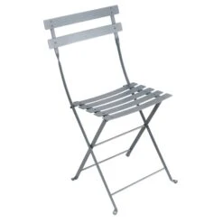 Fermob Bistro Metal Chair, Storm Grey