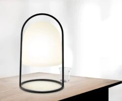 Eva Solo Solar Outdoor Lamp, 43 Cm, White -Garden Furniture Store 571317 Solar lanterne H 43cm Bord SAM aRGB High