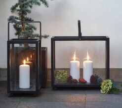 Cane-line Lighthouse Lantern, Rectangular, Dark Grey 10 Cane-line Lighthouse Lantern, Rectangular, Dark Grey -Garden Furniture Store 5724AL 5726AL 1